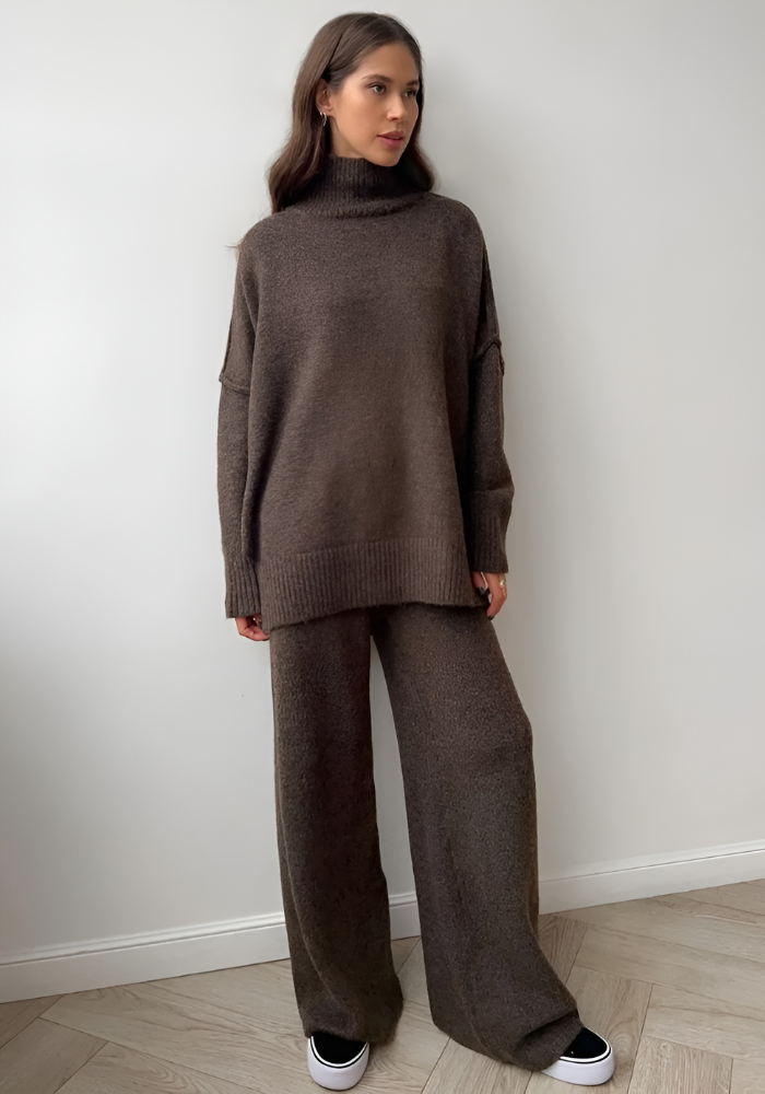 Ensemble en maille Jade