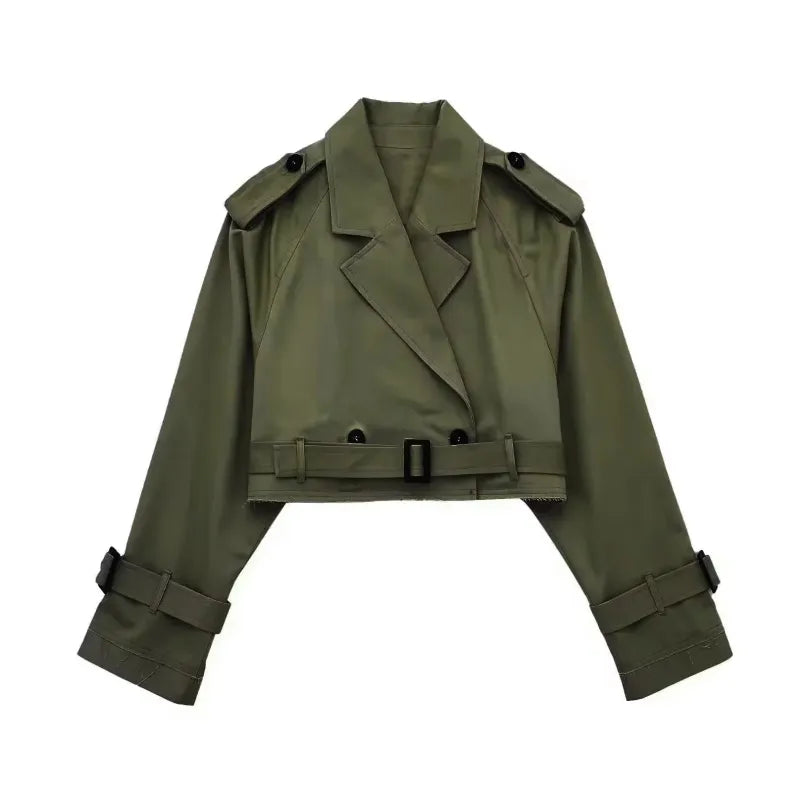 Trench-coat Bella, coupe raccourcie