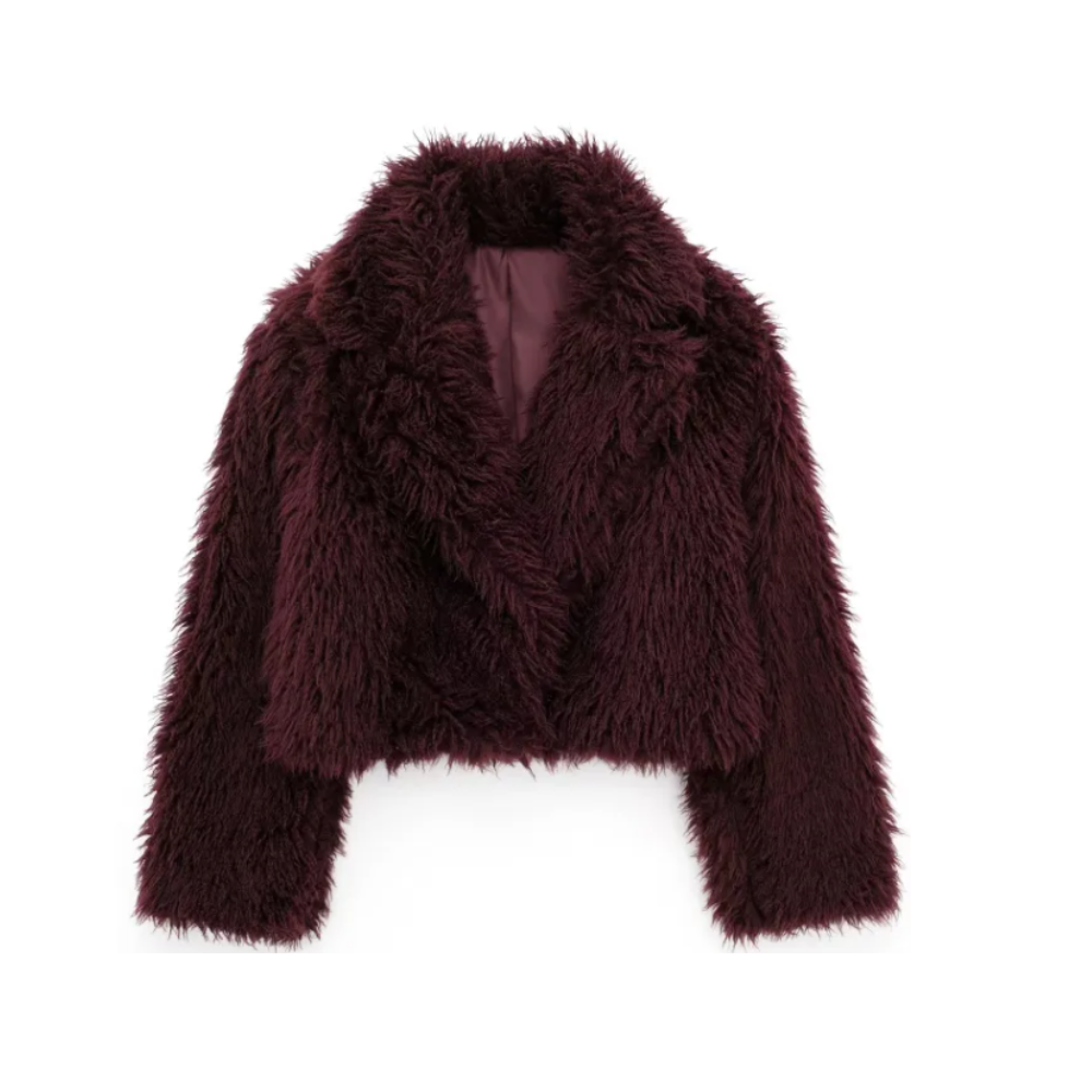 Manteau en fausse fourrure Anaïs