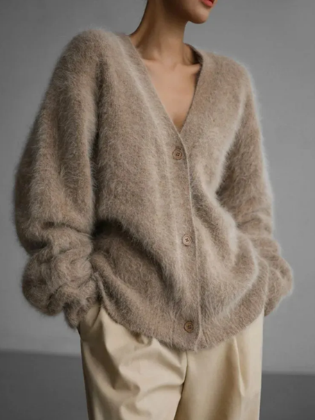 Cardigan fuzzy Florence