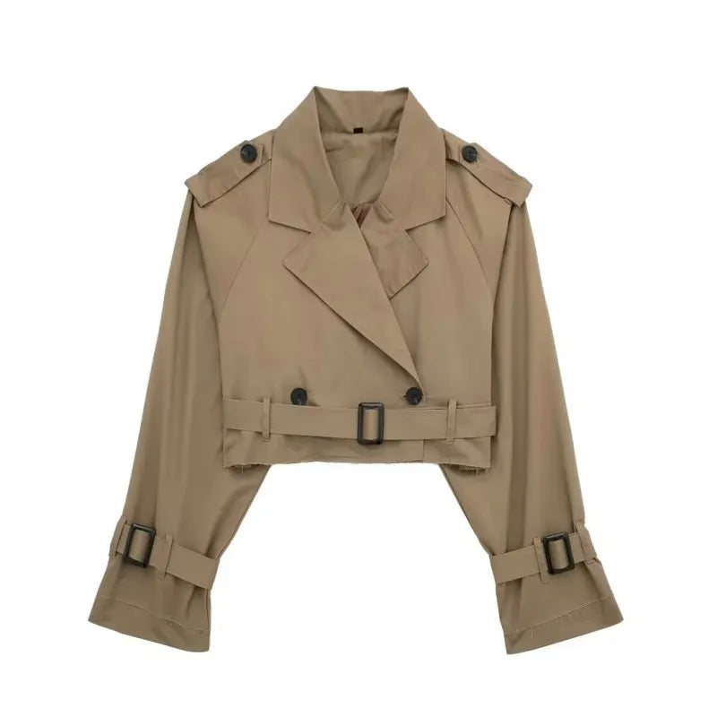 Trench-coat Bella, coupe raccourcie