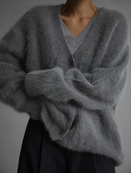 Cardigan fuzzy Florence