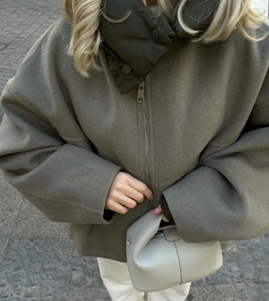 Veste Aurélie avec capuche matelassée