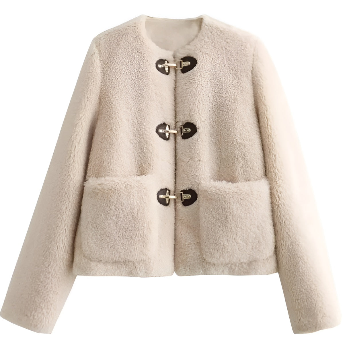 Veste Teddy de luxe Claire