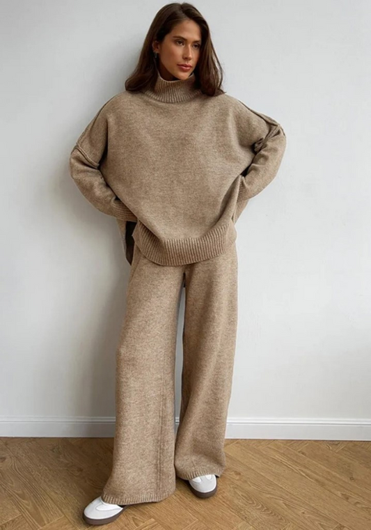 Ensemble en maille Jade
