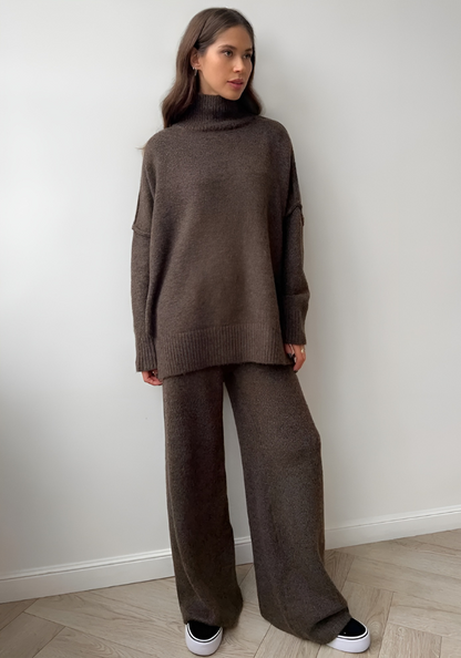 Ensemble en maille Jade