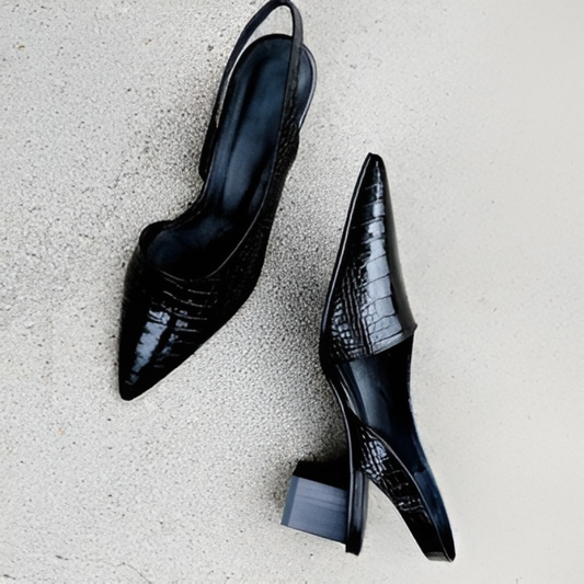 Margot slingbacks à bout pointu