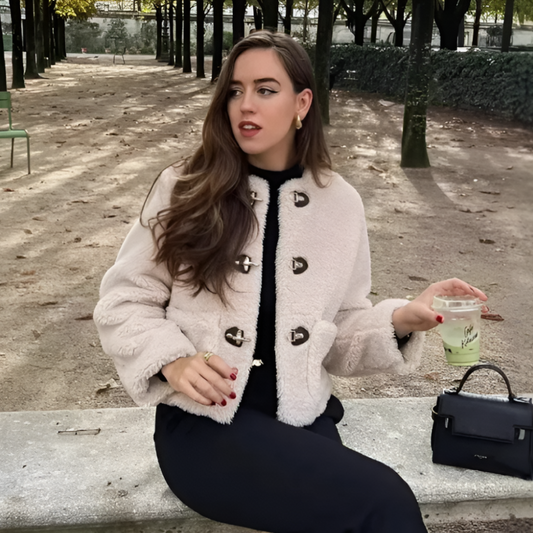 Veste Teddy de luxe Claire